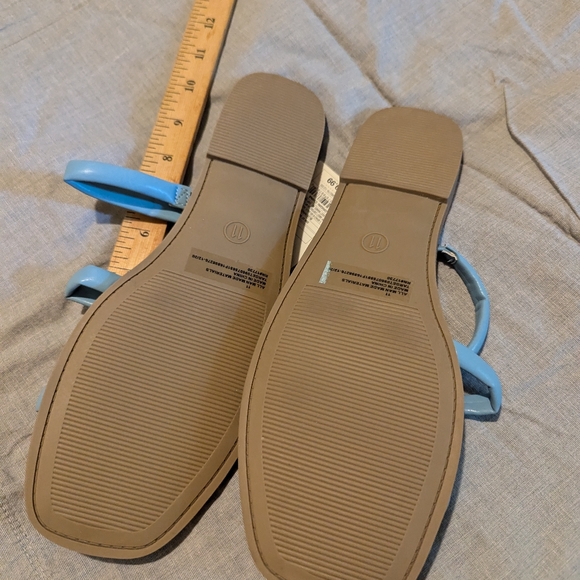 A new day blue strap sandals size 11 - Picture 2 of 3
